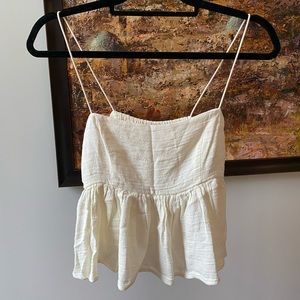 Babydoll, Spaghetti Strap Crop Top